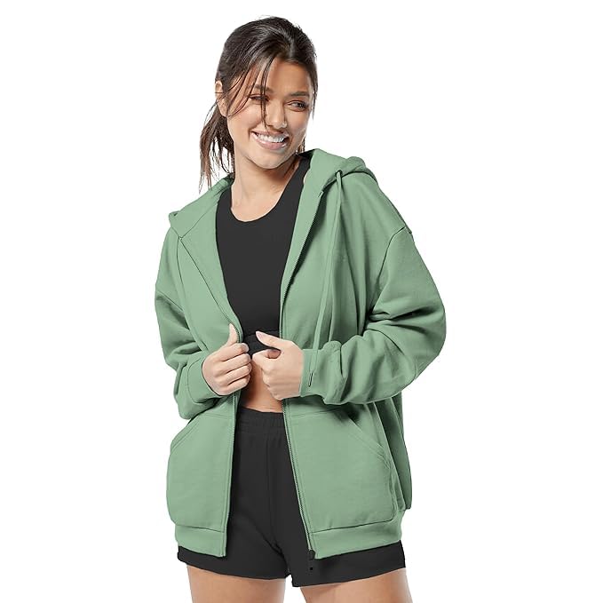 FUNKY MONKEY - Women's Cute Hoodies Teen Girl Winter Jacket Sweatshirts Casual Drawstring Clothes Zip Up Hoodie with Pocket