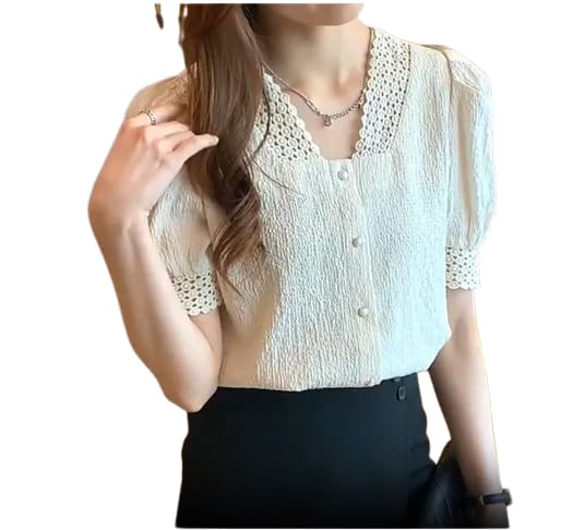 JC JUMMY COUTURE Casual Regular Sleeves Solid Women White Top