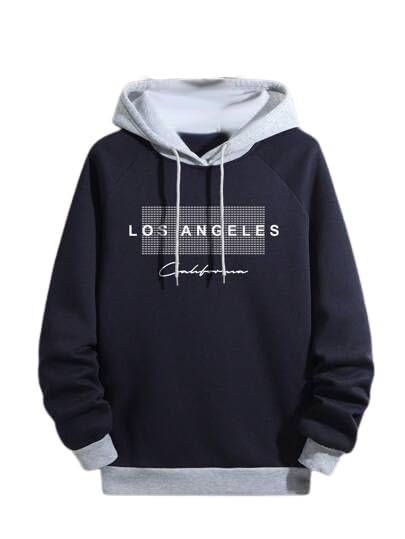 Trillion Regular Fit Printed Hoodie for Men | Sweatshirt for Men