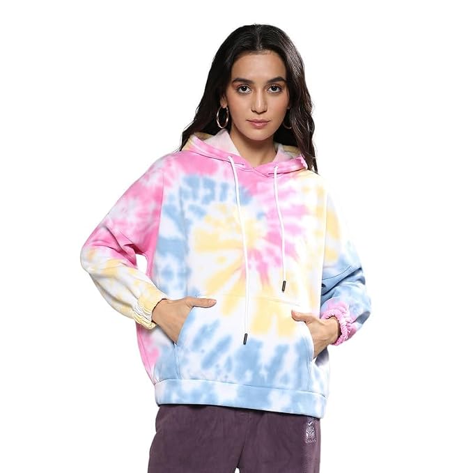 PINACOLADA Women's Sweatshirt for Casual Wear | High Neck | Long Sleeve | Pull On Closure | Regular Fit | Sweatshirt Crafted with Comfort Fit for Everyday Wear