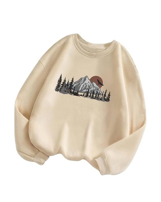 TAGAS Women's Fleece Hoodie Sweatshirt | Regular Fit Drawstring Hooded Pullover with Kangaroo Pocket | Soft Warm Casual Winter Wear