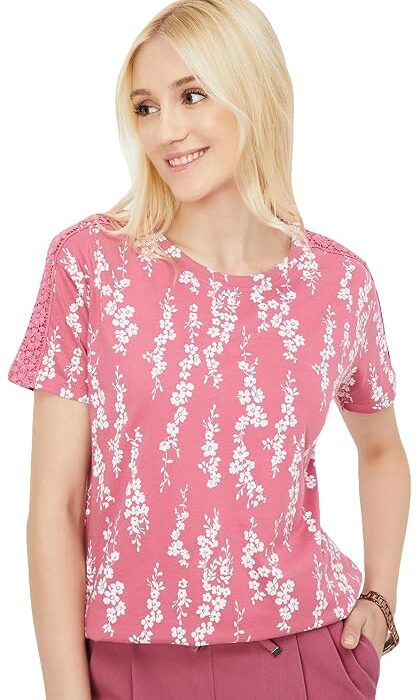 Max Women's Cotton Regular Fit T-Shirt
