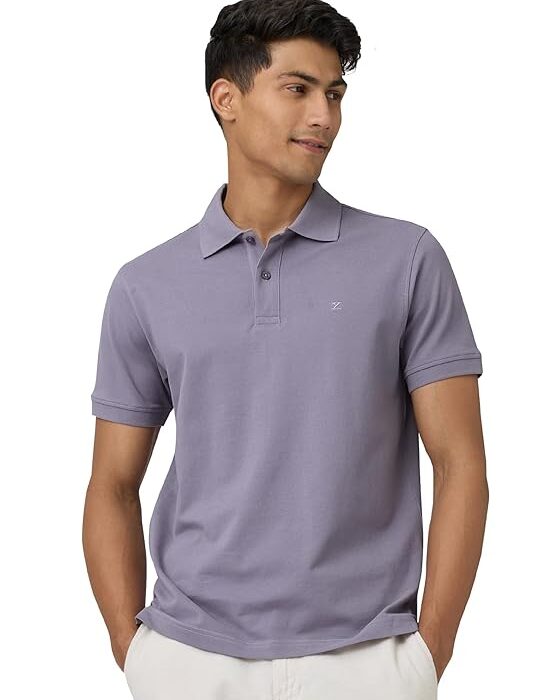 XYXX Men's Nova 100% Combed Cotton Regular Fit Polo T-Shirt