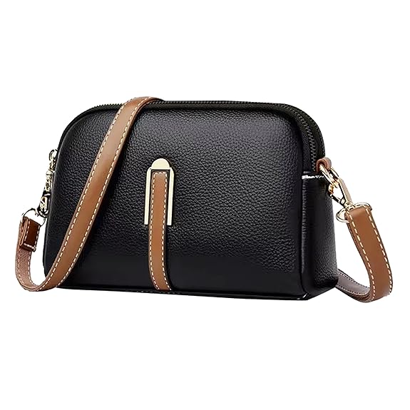 ADISA Women's Crossbody Sling Bag - Stylish Cross Body Handbag for Girls & Women - Adjustable Strap Shoulder Bag