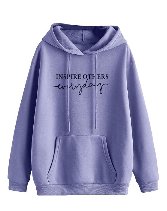 TAGAS Women's Fleece Zip-Up Hoodie | Full Zip Hooded Sweatshirt with Kangaroo Pocket & Drawstring | Regular Fit Casual Winter Wear