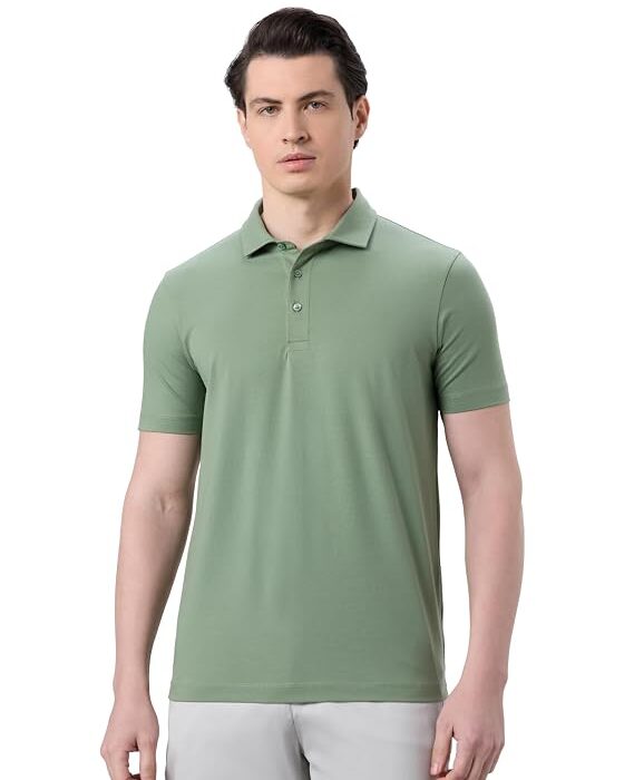 Symbol Premium Men's Super Soft Cotton Stretch Polo | Regulat Fit | Available in Plus Sizes White