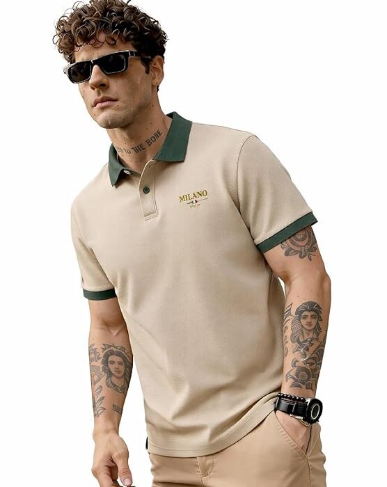 QNIM Polo T Shirt for Men || T Shirt for Man || Collar T Shirt Style Men